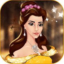 princess belle love story makeup