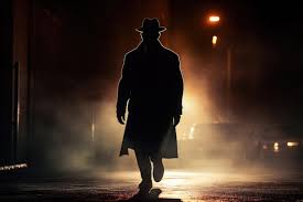 Man In Night Street Gangster Mafia