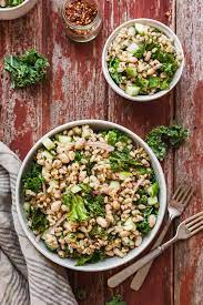 vegan potluck barley salad the live