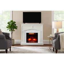 Infrared Wall Mantel Electric Fireplace