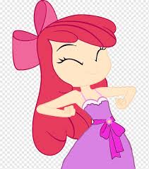 apple bloom horse child hand png