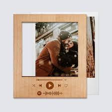 personalised magnetic wooden polaroid