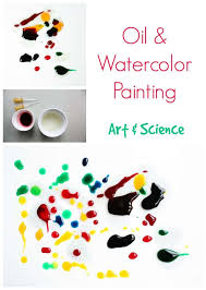 Painting With Oil And Water Science