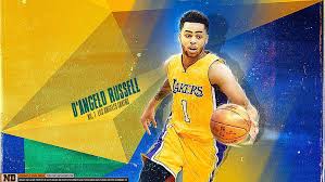 Maybe you would like to learn more about one of these? Hd Wallpaper D Angelo Russell Lakers 2016 Basketball Star Poste Sport One Person Wallpaper Flare