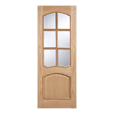 Riviera 6l Unfinished Oak Internal Door