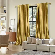 velvet thermal isolate curtains