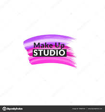 makeup studio logo design template
