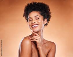 cosmetics skincare and black woman