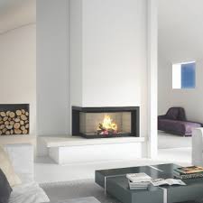 Axis H1200vlg Two Sided Wood Fireplace