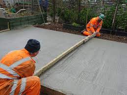 Lay A Concrete Slab For A Garden Shed