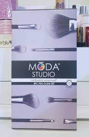 8 piece pro glam makeup brush set