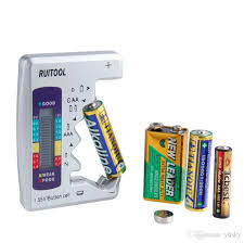 Digital Battery Tester Checker Battery Capacity Tester For C D 9v Aa Aaa 1 5v Lithium Battery Power Supply Measuring Instrument