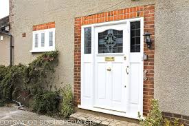 1920s Front Entrance Door With Curved
