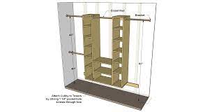 modular closet organizer kreg tool