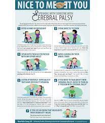greeting someone with cerebral palsy