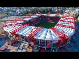 Was founded in 1925, when the members of piraeus football club and of piraeus fans club fc decided, during a historical assembly, the dissolution of the two clubs and the foundation of a new one. Olympiacos Karaiskaki Stadium Athens Greece My Dji Phantom 3 Professional 4k Youtube
