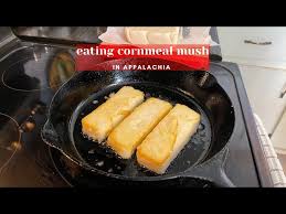 eating cornmeal mush in appalachia
