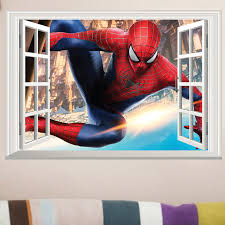 3d Cartoon Wall Decal Removable Self