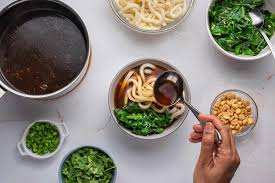 vegetarian anese udon noodle soup recipe