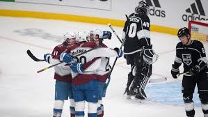 The favorites or whatever #goavsgo. Colorado Avalanche Beat Los Angeles Kings Move To 2 1 2021 Nhl 9news Com