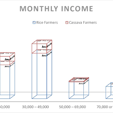 Chart Showing The Monthly Income Of Respondents Download