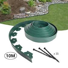 10m Plastic Garden Edging Border