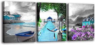 3 Pieces Canvas Wall Art For Living