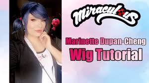 marinette n cheng wig tutorial