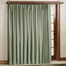 Bali vinyl custom vertical blinds. Crosby Pinch Pleat Thermal Room Darkening Patio Panel
