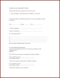 Sample Loan Agreement Personal Form Template Free Create