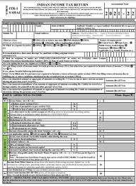 income tax return forms ay 2021 22 fy