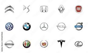car brand logo stock vector adobe stock