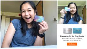 The discover it® student chrome offers decent ongoing rewards in specific categories, while the discover it® student cash back credit card earns a higher rate on spending categories that change. My First Credit Card Discover Student Card Youtube