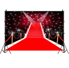 red carpet stairs backdrop dance