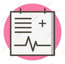 Medical Chart Icon Design Medical Document Medical File