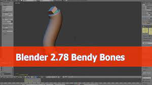 Blender 2.78 Bendy Bones Tutorial - BlenderNation