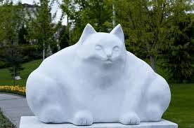 Fat Cat Statue Stock Photo By Murme