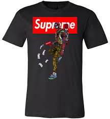 Cool Spider Man With Supreme Cash Cannon Canvas Unisex T Shirt