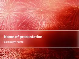 Fireworks Presentation Template For Powerpoint And Keynote