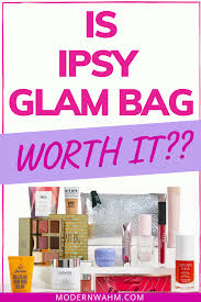 honest ipsy glam bag review from a busy mom