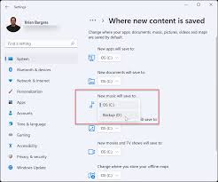 default save location in windows 11