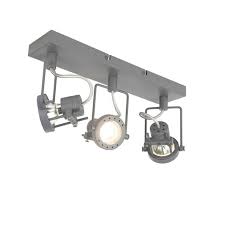 Industrial Spot Anthracite 3 Light