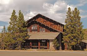 The old faithful inn, built in 1903 and a member of historic hotels of america® since 2012 was designated by the u.s. Old Faithful Lodge Cabins Yellowstone National Park Lodges