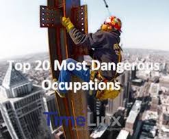 the top 20 most dangerous occupations