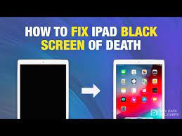 fix ipad black screen without data loss