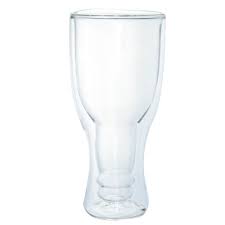 Transpa Double Wall Beer Glass At