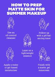 summer makeup tips to sweat proof
