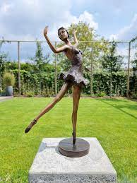 Bronze Ballerina Yard Art Bronze Garden