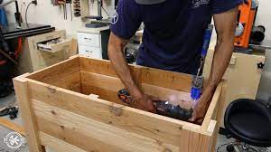 Diy planter box from pallets. Diy Raised Planter Box Plans Video Fixthisbuildthat Raised Planter Boxes Plans Raised Planter Boxes Planter Boxes
