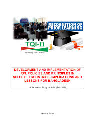 Pdf Development And Implementation Of Rpl Policies And